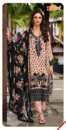 Fepic Rosemeen 1987 B Organza Embroidered Worked Pakistani Suits