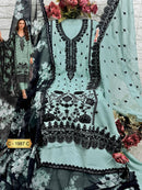 Fepic Rosemeen 1987 C Organza Embroidered Worked Pakistani Suits