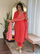 Sanskariti 8989 Muslin Silk Gorgeous Embroidery Work And Print Kurti