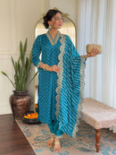 Sanskariti 8988 Muslin Silk Gorgeous Embroidery Work And Print Kurti