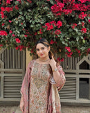 Shree Kt 122 Pure Maslin Digital Print Embroidery Worked Pakistani Suits