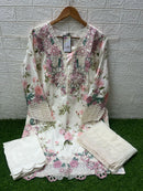 Laxuria 1498  Maslin Embroidery Worked Pakistani Suits