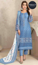 Mehboob Tex 1606 Viscose Cambric Cotton With Heavy Embroidery Worked Pakistani Suits