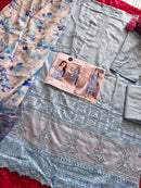 Mehboob Tex 1606 Viscose Cambric Cotton With Heavy Embroidery Worked Pakistani Suits