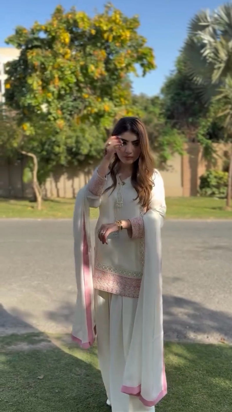 PK 1934 Roman Silk Sequence Embroidery Worked Pakistani Suits