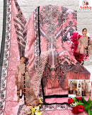 Aasha Designer 1040 Pure Cotton Print Heavy Embroidery Worked Pakistani Suits