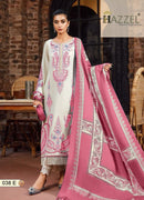Hazzel 038 E Reyon With Cotton Thread Embroidery And Sequence Worked Pakistani Suits
