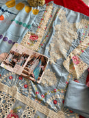 Ziaaz Designs Code 880 Cambric Cotton Cutwork Heavy Embroidery Work Pakistani Suits