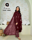 VS 12062 Designer stylish Heavy Embroidered Tunic Enhance Glamours Kurti