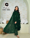 VS 12062 B Designer stylish Heavy Embroidered Tunic Enhance Glamours Kurti