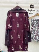 VS 12062 Designer stylish Heavy Embroidered Tunic Enhance Glamours Kurti