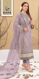 Safa Sf 1021 D Premium Georgette With Full Zarkhan Embroidery And Exquisite Handwork Pakistani Suits