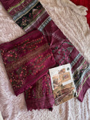 Mehboob Tex Maria B 1596 Viscose Rayon With Heavy Self Embroidery Worked Pakistani Suits