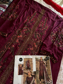 Mehboob Tex Maria B 1596 Viscose Rayon With Heavy Self Embroidery Worked Pakistani Suits