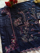 Johra Tex Jt 168 Cambric Cotton With Heavy Embroidery Work Pakistani Suits