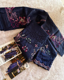 Johra Tex Jt 168 Cambric Cotton With Heavy Embroidery Work Pakistani Suits