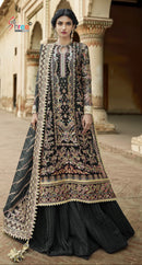 Shree Fabs K 5098 Fox Georgette Heavy Embroidery With Zarakn Work Pakistani Suits