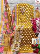 Aasha 1055 Pure Cotton Print With Exclusive Patch Embroidery Work Pakistani Suits