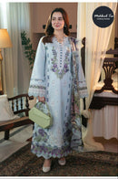 Mehboob Tex 1600 Viscose Cambric Cotton With Heavy Self Embroidery Work Pakistani Suits