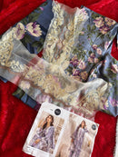 Mehboob Tex 1529 Pure Cotton Print With Embroidery Self Work Pakistani Suits