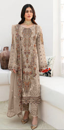 Fepic Rosemeen 1975 Georgette Embroidered With Handwork Pakistani Suits