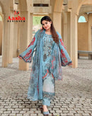 Aasha 1110 A Pure Cotton Print With Exclusive Patch Heavy Embroidery Work Pakistani Suits