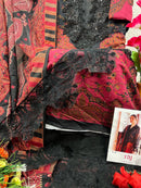 Taj 592 Pure Cotton Print With Heavy Embroidery Worked Pakistani Suits