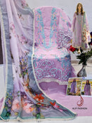Alif Fashion 178 Pure Cotton With Heavy Embroidery Moti Work Pakistani Suits