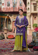 Eba Kanak 1798 Heavy Chinon With Emboidery Work Wedding Wear Suit