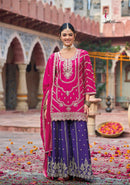 Eba Kanak 1799 Heavy Chinon With Embroidery Work Wedding Wear Suit