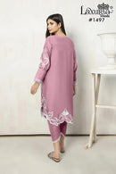 Laxuria 1497 Designer Tunic With Gorgeous Heavy Embroidery Work Pakistani Pret Kurti