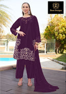 Ziaaz Designs Code 881 A Cambric Cotton Cutwork Handwork Pakistani Suits