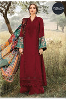 Mehboob Tex 1578 B Pure Viscose Lawn With Heavy Self Embroidery Attached Laces Pakistani Suits