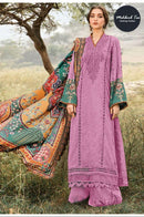 Mehboob Tex 1578 C Pure Viscose Lawn With Heavy Self Embroidery Attached Laces Pakistani Suits
