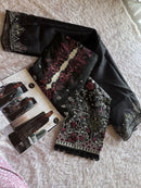 Mehboob Tex 1610 Pure Visocse Lawn With Heavy Self Embroidery Work Pakistani Suits