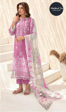 Mehboob Tex 1599 B Viscose Cambric Cotton With Heavy Self Embroidery Work Pakistani Suits