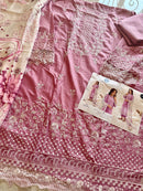 Mehboob Tex 1599 B Viscose Cambric Cotton With Heavy Self Embroidery Work Pakistani Suits