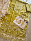 Mehboob Tex 1599 C Viscose Cambric Cotton With Heavy Self Embroidery Work Pakistani Suits