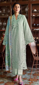 Alif Fashion A 78 E Pure Cambric Cotton With Heavy Embroidery Work Pakistani Suits