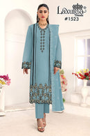 Laxuira 1523 Designer Tunic With Gorgeous Heavy Embroidery Work Pakistani Pret Kurti