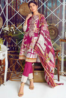 Taj Creations 557 Pure Cotton Print With Heavy Embroidery Work Pakistani Suits