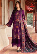 Aasha 1151 C Heavy Reyon With Self Embroidery Work Pakistani Suits
