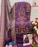 Aasha 1151 C Heavy Reyon With Self Embroidery Work Pakistani Suits
