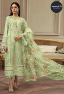 Mehboob Tex 1608 B Pure Visocse Lawn With Heavy Self Embroidery Work Pakistani Suits