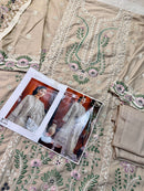 Ziaaz Designs Code 904 B Cambric Cotton Semi Stitched Very Heavy Embroidery Work Pakistani Suits