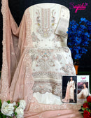 Sajida Designer SD 1031 Georgette With Heavy Embroidered With Khatli Work Pakistani Suits