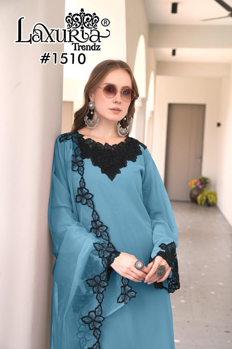 Laxuria 1510 Classic Heavy Cut Work Embroidery Frock Stylish Pakistani Kurti