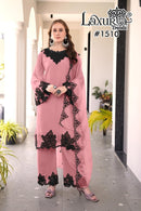 Laxuria 1510 B Classic Heavy Cut Work Embroidery Frock Stylish Pakistani Kurti