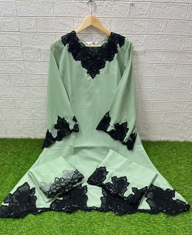 Laxuria 1510 C Classic Heavy Cut Work Embroidery Frock Stylish Pakistani Kurti