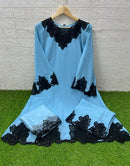 Laxuria 1510 Classic Heavy Cut Work Embroidery Frock Stylish Pakistani Kurti